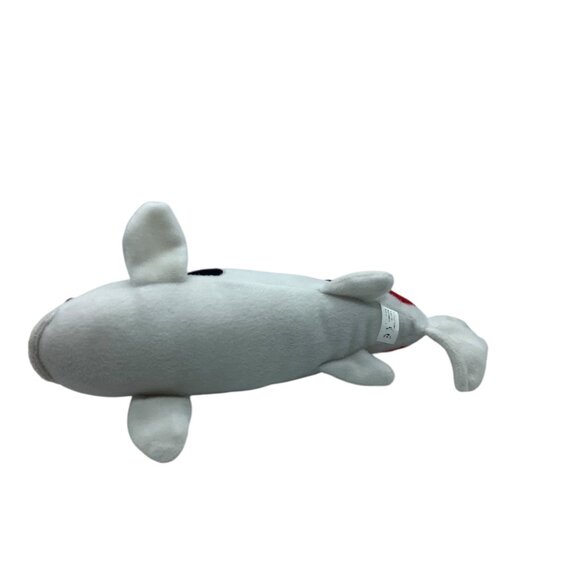 Koi Fish Plush Stuffed Toy 15” Red Black Spots Realistic Nishikigoi Carp - Picture 3 of 4